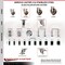 Service Caster 3.5 Inch 316SS High Temp Glass Filled Nylon 12mm Stem Caster Lock Brake SCC SCC-SS316TSTTL20S3514-GFNSHT-M1215 - alternate 1